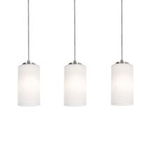 AFX Lighting, Inc. (Canada) LEOP04MBSNLNR3 - Leo 36'' 3 Light Linear Pendant - SN