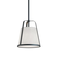 AFX Lighting, Inc. (Canada) LIZP10MBBK - Lizzette 10'' Med Base Pendant, 120V, BK