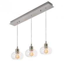 AFX Lighting, Inc. (Canada) LNYP07MBSNLNR3 - Laney 3 Light Linear Pendant MB 120V,SN