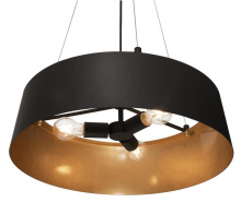 AFX Lighting, Inc. (Canada) LRCP22MBBKGD - LYRIC PENDANT MEDIUM BASE 120V