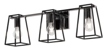 AFX Lighting, Inc. (Canada) LYNV2407MBBKPC - LYNN VANITY MEDIUM BASE