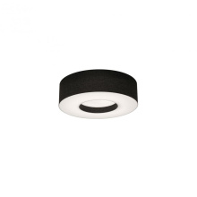 AFX Lighting, Inc. (Canada) MCF1214MB-BK - Montclair 12'' Med Base Flush Mount - BK w/ BK