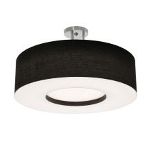 AFX Lighting, Inc. (Canada) MCF2432L5AJUD-BKSF - Montclair 24'' LED Ceiling,120-277V,5 CCT,SN w/ BK