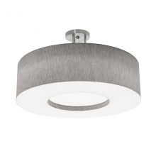 AFX Lighting, Inc. (Canada) MCF2432MB-GYSF - Montclair 24'' Med Base Semi-Flush,SN,GY
