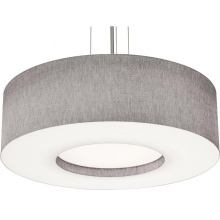 AFX Lighting, Inc. (Canada) MCP3044L5AJUDSN-GY - Montclair 30'' LED Pendant,120-277V,5 CCT,SN w/ GY
