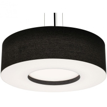 AFX Lighting, Inc. (Canada) MCP3044MBBK-BK - Montclair 30'' Med Base Pendant,BK w/ BK