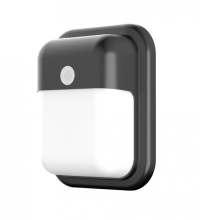 AFX Lighting, Inc. (Canada) PATW0608LAJENBK - Patton 8'' Outdoor LED Sconce 12W 120V 3CCT BK