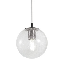 AFX Lighting, Inc. (Canada) PLAP07MBBK - Palla 07'' Medium Base Pendant, 120V, BK