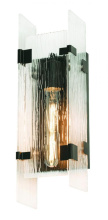 AFX Lighting, Inc. (Canada) PNRS0518MBBK - PIONEER SCONCE MEDIUM BASE