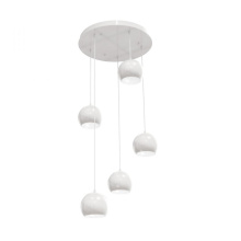 AFX Lighting, Inc. (Canada) RXYP08WHRND5 - Roxy 5 Light Round Pendant,120V,White