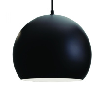 AFX Lighting, Inc. (Canada) RXYP12BK - Roxy - 12'' Pendant - Black Finish