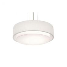AFX Lighting, Inc. (Canada) SAP1824MBBK-LW - Sanibel 18'' Med Base Pendant - BK and LW