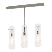 AFX Lighting, Inc. (Canada) SPP05MBSNCLLNR3 - Spun 3 Light Linear Pendant