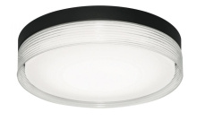 AFX Lighting, Inc. (Canada) TRBF15LAJD1BK - Tribeca 16'' LED Flushmount - 31W 120V - Black