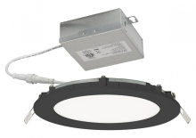 AFX Lighting, Inc. (Canada) TUCF06LAJD1BK - Tuck 6'' LED Flushmount 5CCT 120V Black