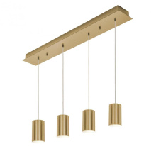 AFX Lighting, Inc. (Canada) TYKP04MBSBLNR4 - Tyke 4 Light Linear Pendant MB 120V,SB