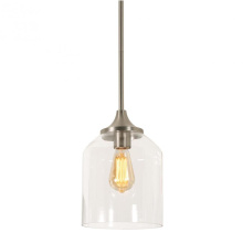 AFX Lighting, Inc. (Canada) WMMP08MBSN - William 8'' Pendant Medium Base SN
