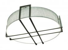 AFX Lighting, Inc. (Canada) LBTF1624LAJUDSNGY-MSBB - Lambert 16" LED Flush Mount