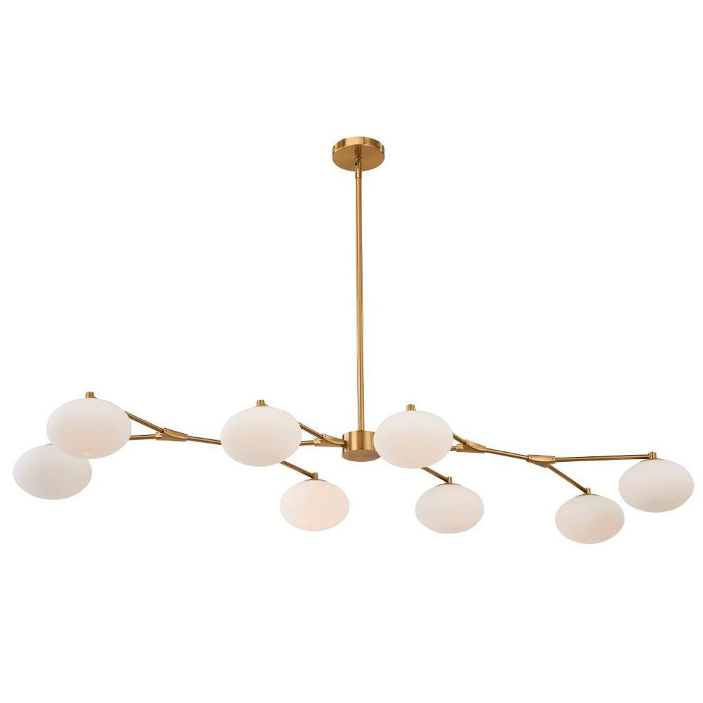 Avista Spencer Chandelier 8-Light Gold