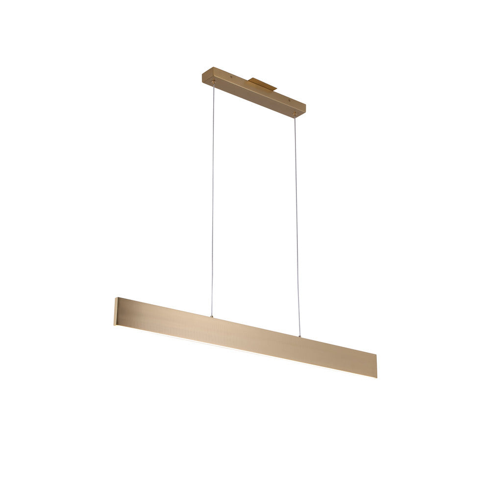 Avista Zola Pendent Brushed Brass -LED