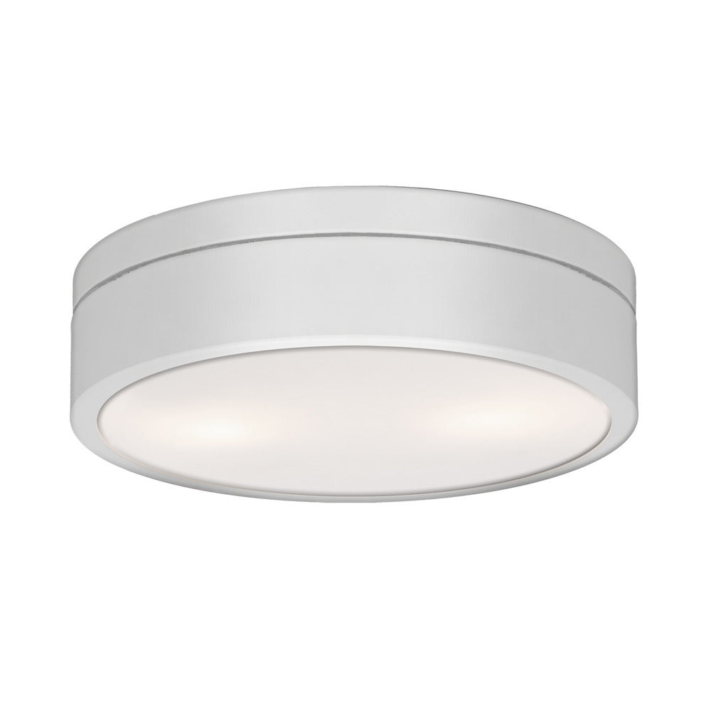 Avista Grove Flush Mount 13" White -LED