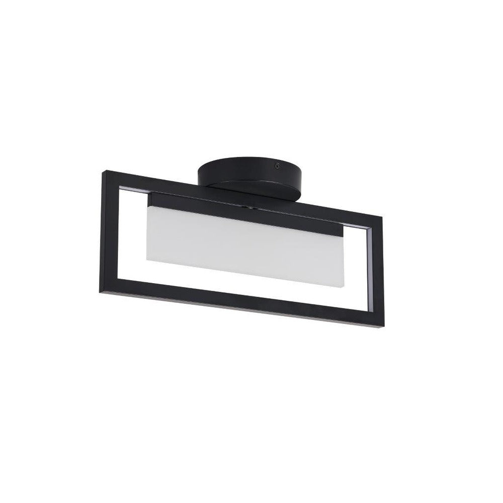 Avista Arlo Flush Mount Black -LED
