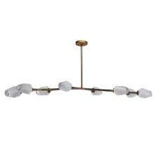 Avista Lighting Inc A1882AB - Avista Soho Chandelier 8-Light Antique Brass