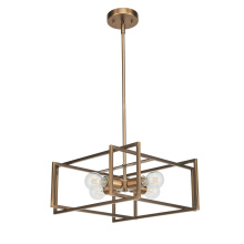 Avista Lighting Inc A4715AB - Avista Korson 16" 4-Light Antique Brass Pendant