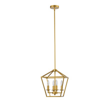 Avista Lighting Inc A4812SG - Avista Stratford Pendant 4-Light Soft Gold