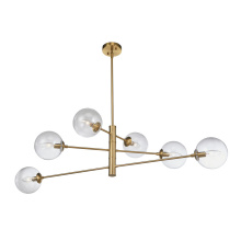 Avista Lighting Inc A5856GD - Avista Boca Chandelier 6-Light Gold