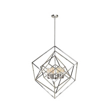 Avista Lighting Inc A5930PN - Avista Geometric 30" Chandelier Polished Nickel