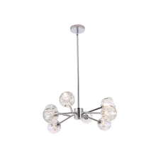 Avista Lighting Inc A8908CH - Avista Hampton Chandelier 8-Light Chrome