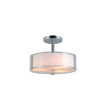 Avista Lighting Inc A98043S-11 - Avista Urban Semi-Flush Mount 3-Light Brushed Nickel