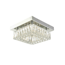 Avista Lighting Inc F1712CH - Avista Gem Flush Mount 12" Square Chrome -LED
