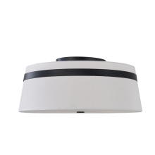 Avista Lighting Inc F2919BK - Avista Lazo Semi-Flush 19" Black