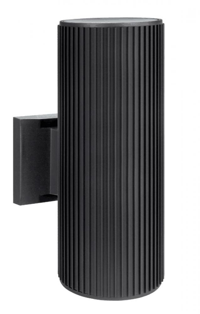 11.8" Aluminium die casting E26 Outdoor Wall Lighting 2*60W Black