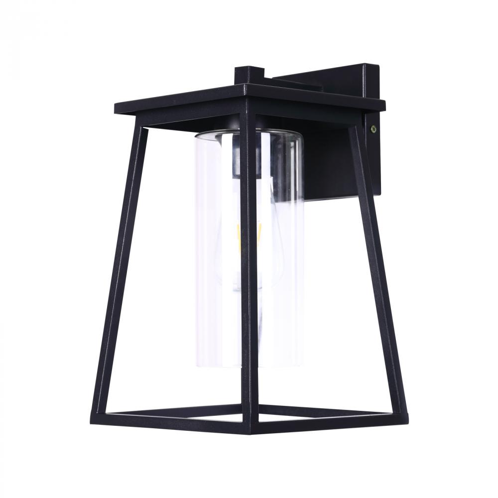 13" Aluminium Die cast 1x60w wall light With inner clear glass, Dimension W7.87"D8.1" H1