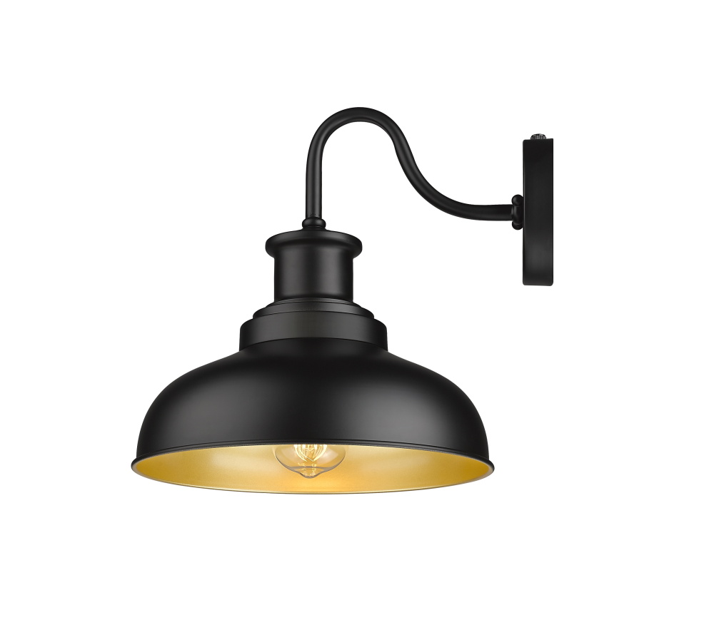 Woodland Wall Light Black Finish