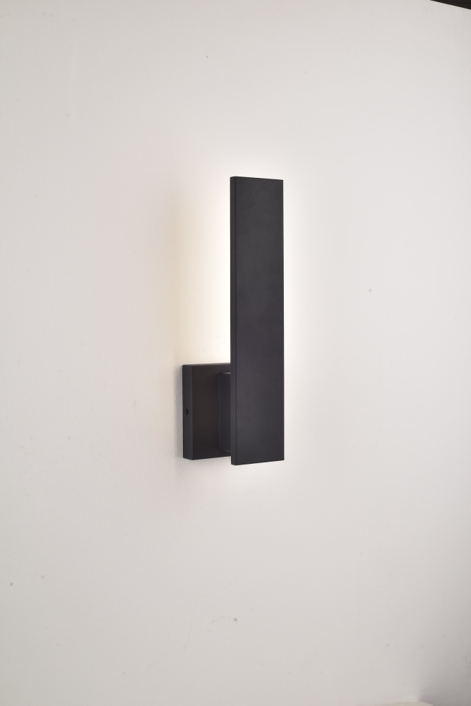 Victoria Wall Sconce Black Finish