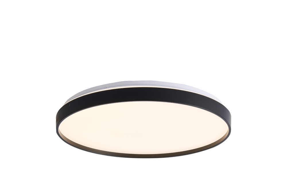 Vienna Flush Mount Black Finish