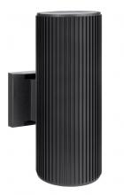 Lit Up Lighting LIT37486BK - 11.8" Aluminium die casting E26 Outdoor Wall Lighting 2*60W Black
