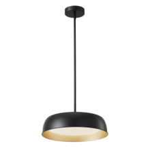 Lit Up Lighting LIT7632BK0GD-5CCT - 16", 24 W 5CCT Pendant (2700K, 3000K, 4000K, 5000K, 6000K ), initial lumens:2600LM delivered;240
