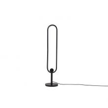 Lit Up Lighting TL2115BK - U -shape table lamp, 20" Aluminium +PMMA Color : 3500K, Voltage: AC110-265V, Dimmable