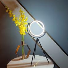 Lit Up Lighting TL2116BK - Type:Circle table lamp