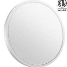 Lit Up Lighting LIT5212WH-3CCT - Hillsview Slim LED Flush Mount White Finish