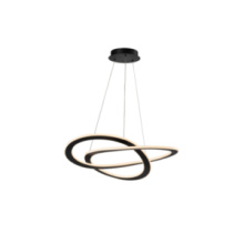 Lit Up Lighting LIT3434BK - Caperol Pendant Black Finish