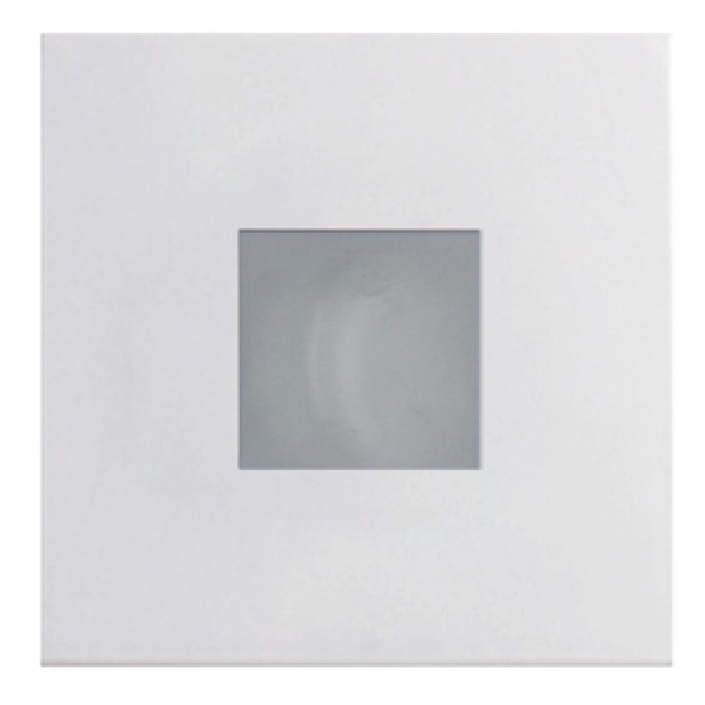 TRADITIONAL RECESSED FIXTURES TRIMS 4IN SQUARE WHITE