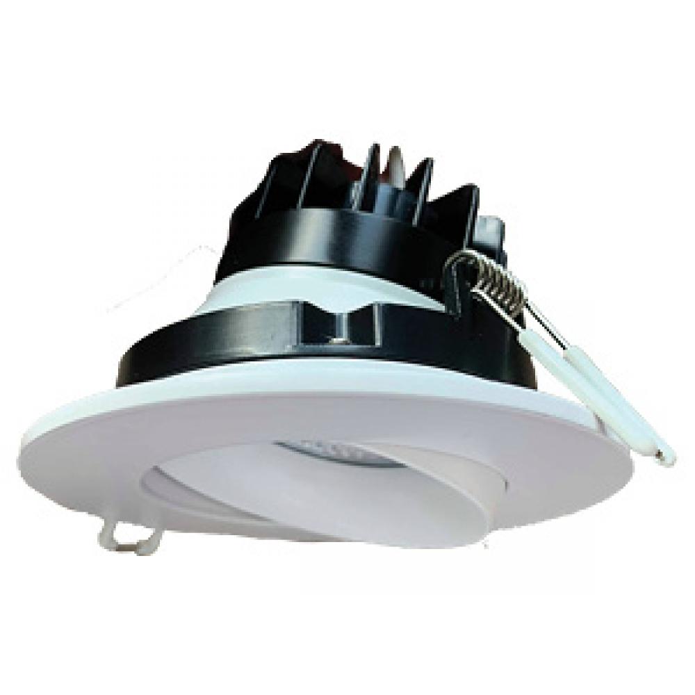 GIMBAL MODULE 12W 120V 3000K 3.5IN 40Â° WHITE ROUND 920lm BULK