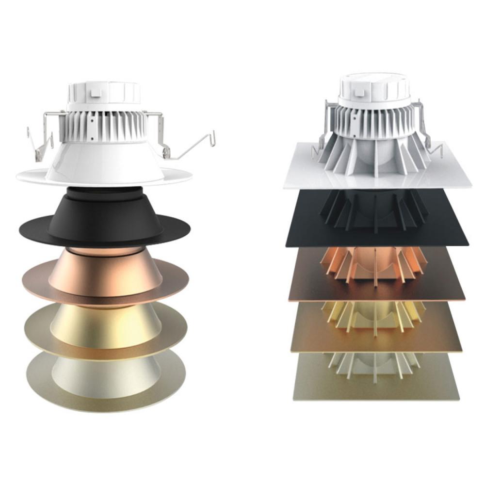 RET 4IN 3K 631L 9W 120V 80CRI WH RND