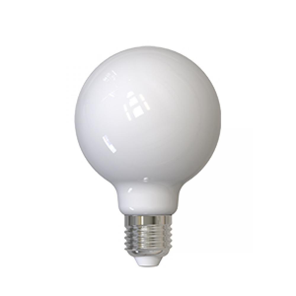 LED Filament Lamp G25 S3 E26 Base 7W 320Â° 120V 40K Soft White Dim 750LM Standard